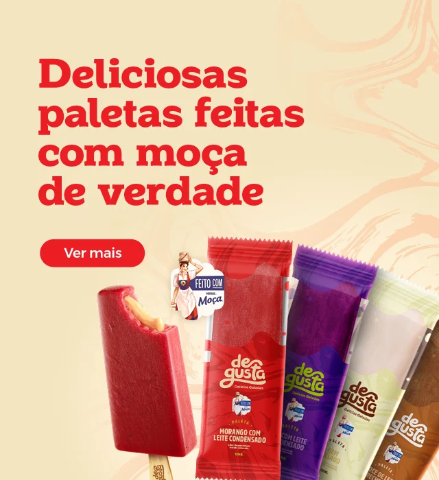 Deliciosas paletas feitas com moça de verdade - ver mais