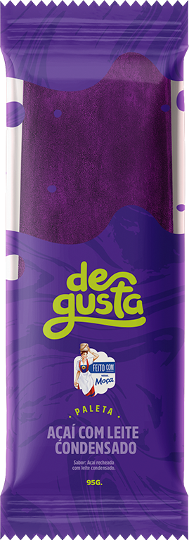 Açaí com leite condensado