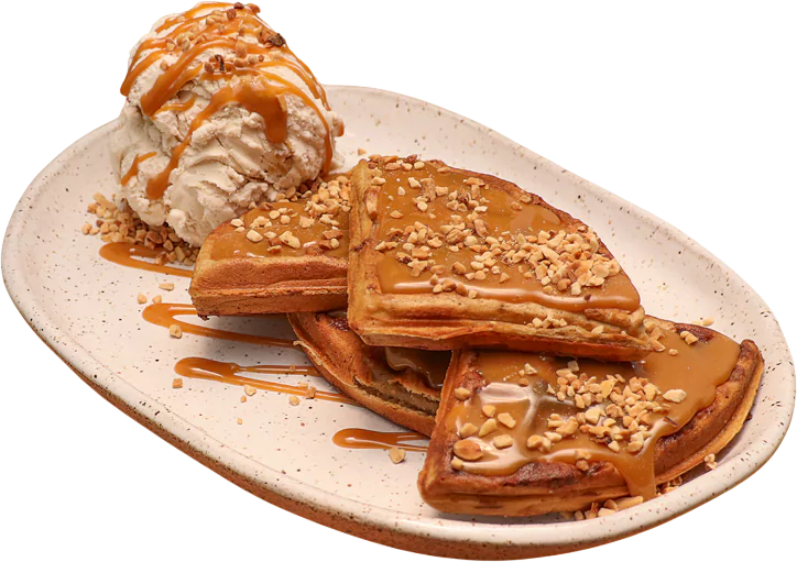Waffle Doce de Leite